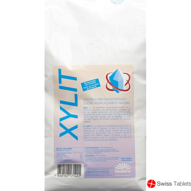 Biosana Xylit Zuckerersatz 2.5kg buy online