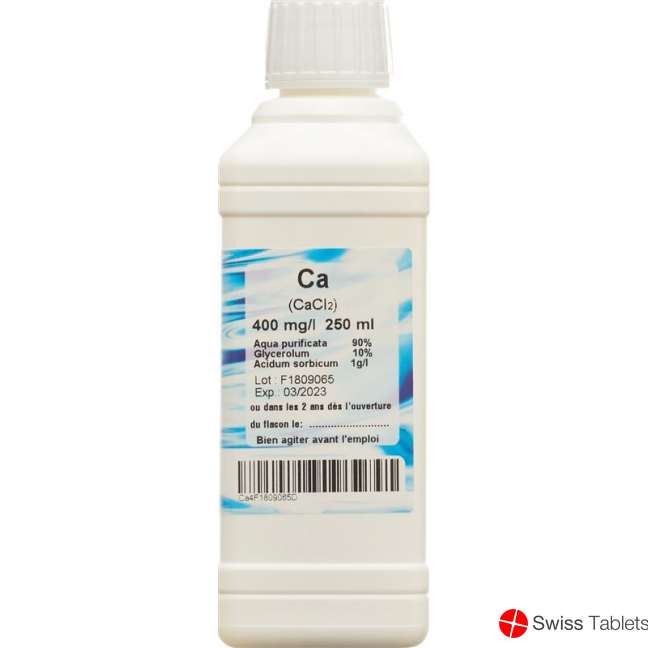Oligopharm Calcium Lösung 400mg/l 250ml buy online