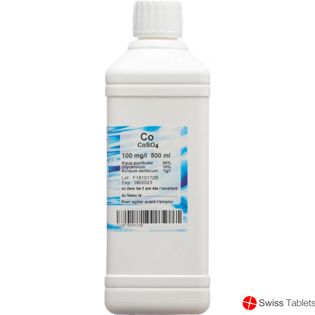 Oligopharm Cobalt Lösung 100mg/l 500ml buy online
