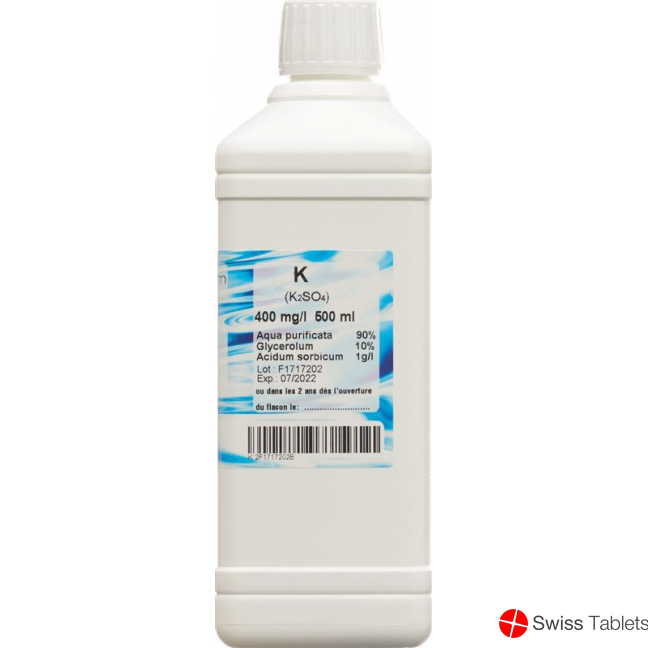 Oligopharm Kalium Lösung 400mg/l 500ml buy online
