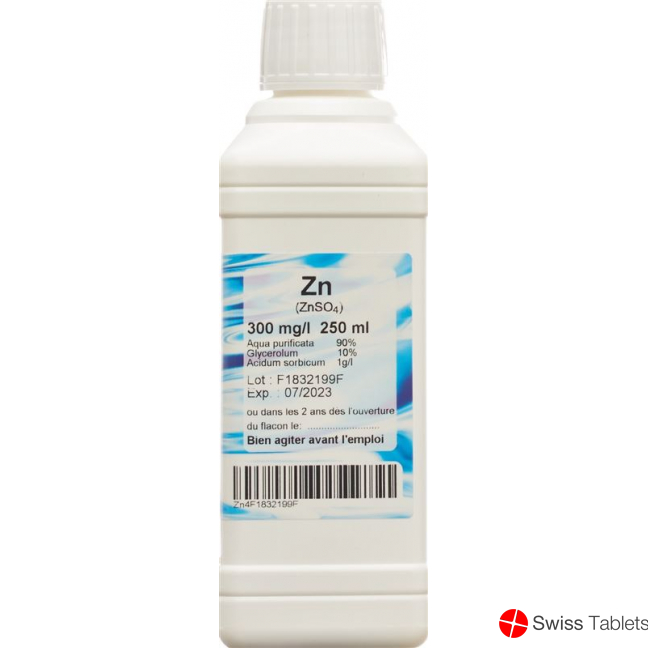 Oligopharm Zink Lösung 300mg/l 250ml buy online