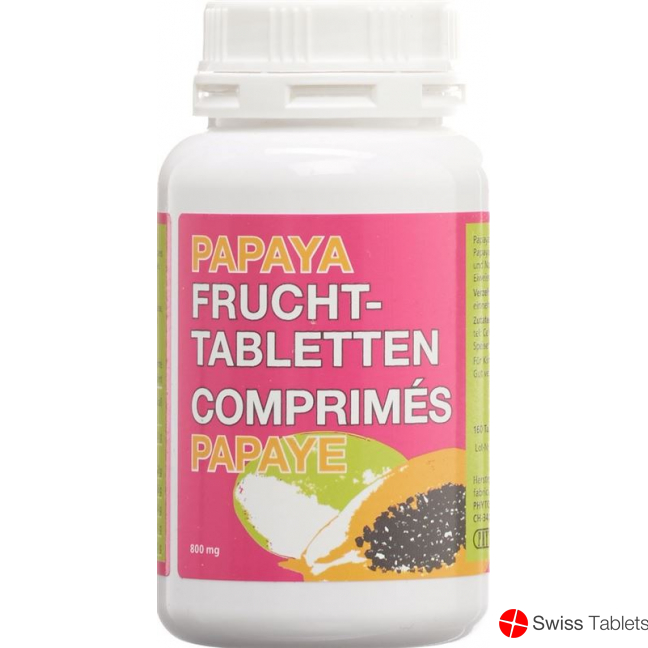 Phytomed Papaya-Fruchttabletten 160 Stück buy online