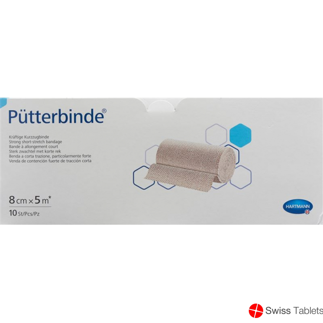 Puetter Binde 8cmx5m 10 Stück buy online Puetter Binde 8cmx5m 10 Stück buy online