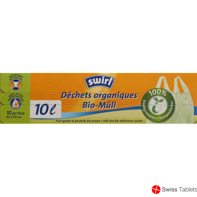 Swirl Müll Folienbeutel 10L Bio 10 Stück buy online