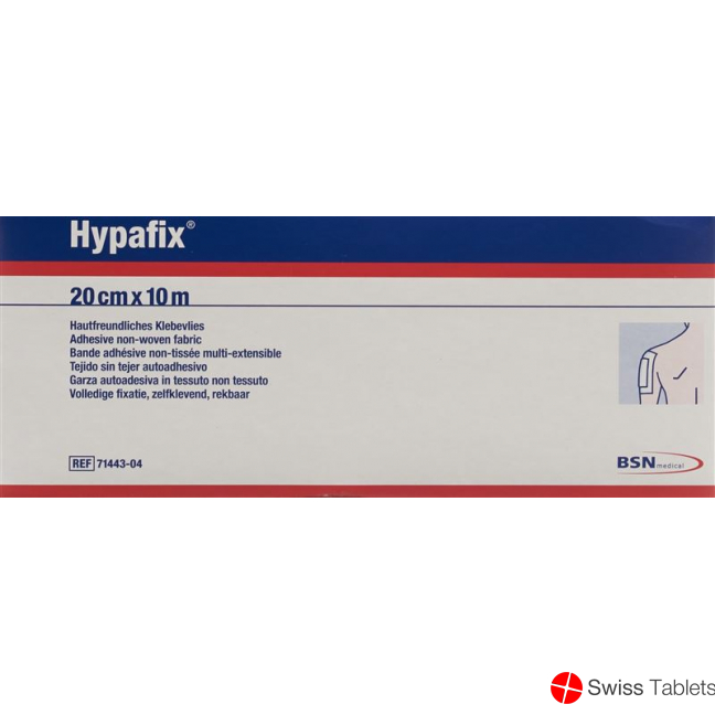 Hypafix adhesive fleece 20cmx10m roll buy online
