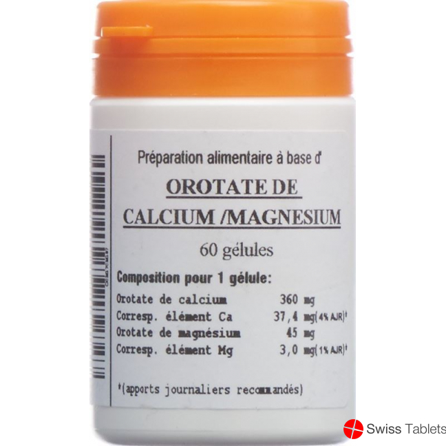 Oligopharm Orotate Ca 360mg/mg 45mg Kapseln 60 Stück buy online