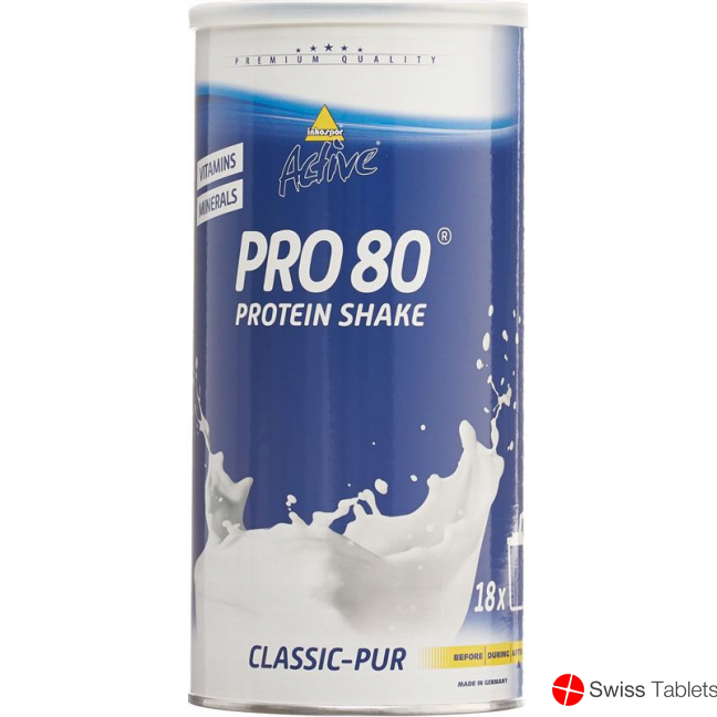 Active Pro 80 Classic Eiweisspulver Nature 450g buy online