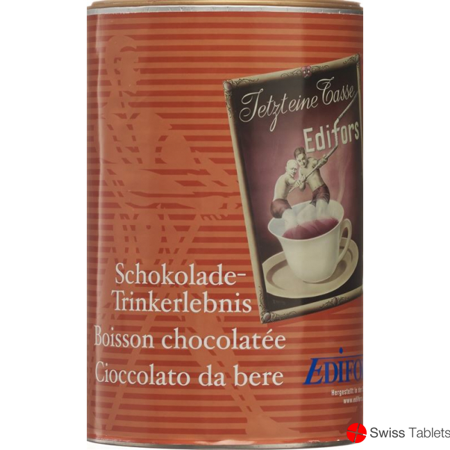 Edifors Trinkschokoladengranulat mit Bierhefepulver 600g buy online