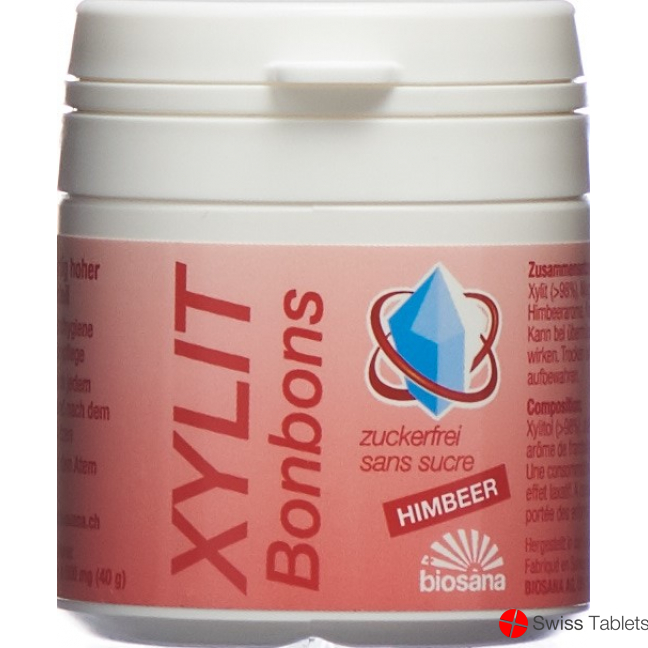 Biosana Xylit Bonbons Himbeer 80 Stück buy online