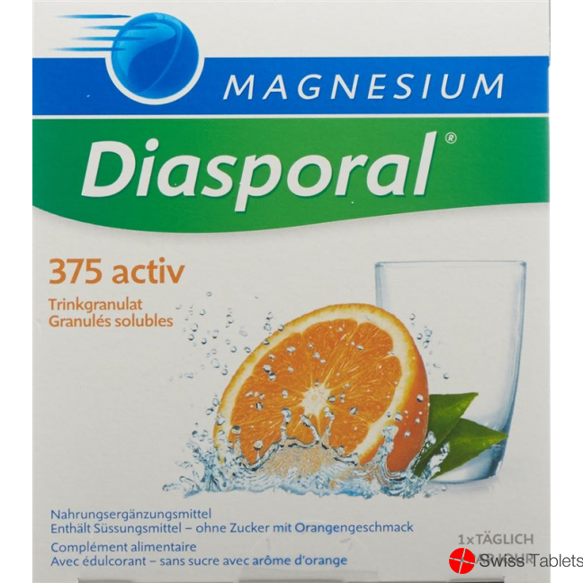 Magnesium Diasporal Activ Trinkgranulat 20 Stück buy online