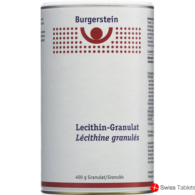 Burgerstein Lecithin Granules Ds 400 g buy online