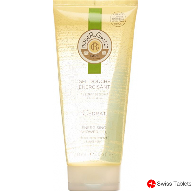 Roger Gallet Gel Douche Fraîcheur Energisant Cédrat Duschgel 200ml buy online