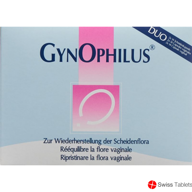 Gynophilus Vaginalkapseln Duo 2x 14 Stück buy online
