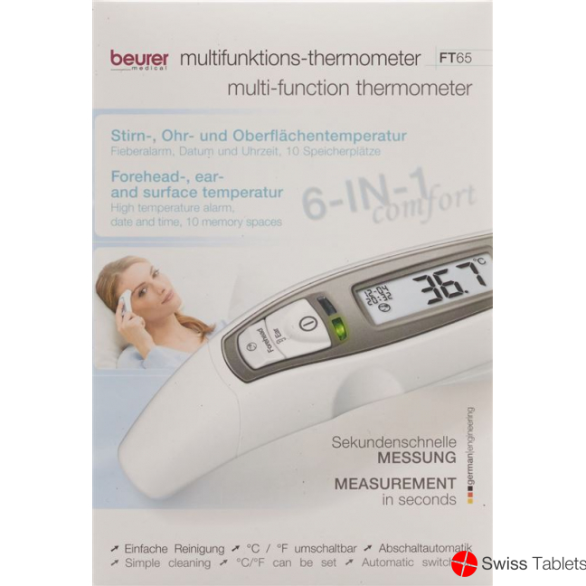 Beurer multifunction thermometer 6in1 Ft 65 buy online