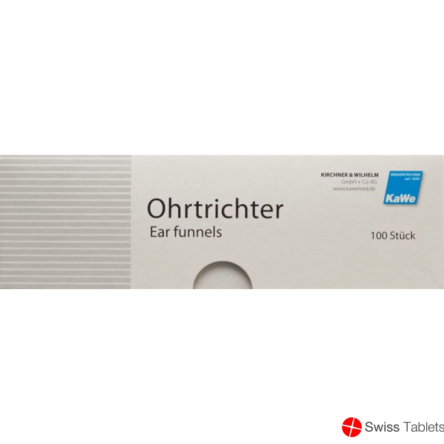 KaWe Einmal-Ohrtrichter 4mm Zu F.o 100 Stück buy online