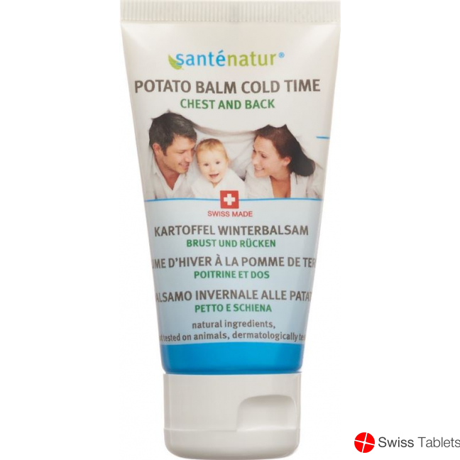 Santé Natural Potato winter balm chest and back Tb 50 ml