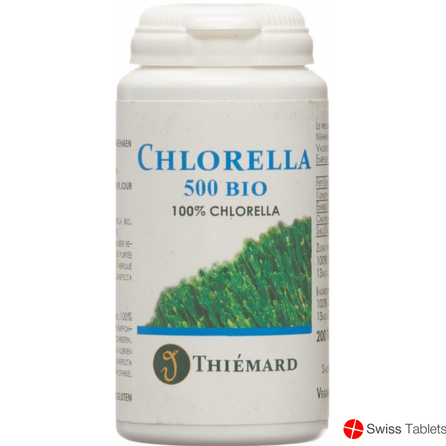 CHLORELLA 100% Chlorella tbl 500 mg 200 pcs