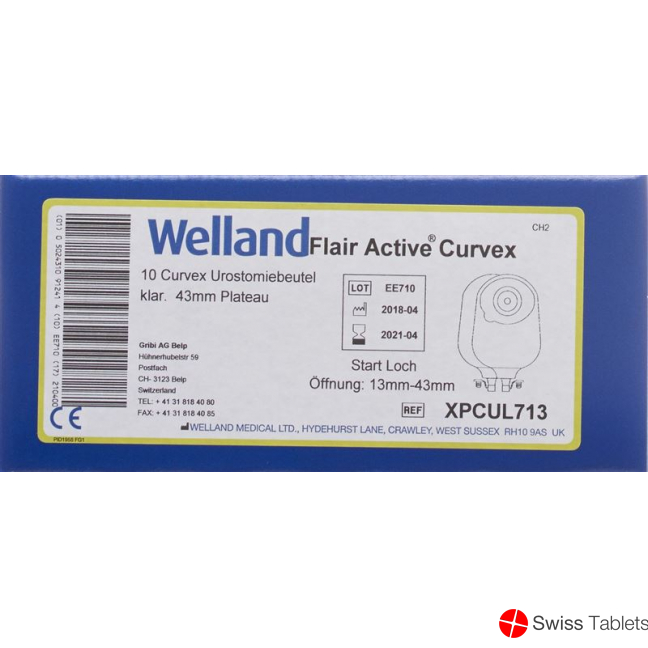 Welland Flair Active Uro Curv L 13-43mm Tr 10 Stück buy online
