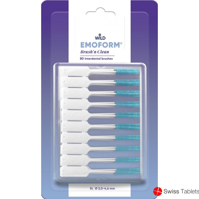 Emoform Brush'n Clean XL Familienpackung 80 Stück buy online