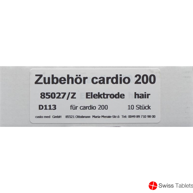 Custo Med Saugelektrode Hair 10 Stück buy online