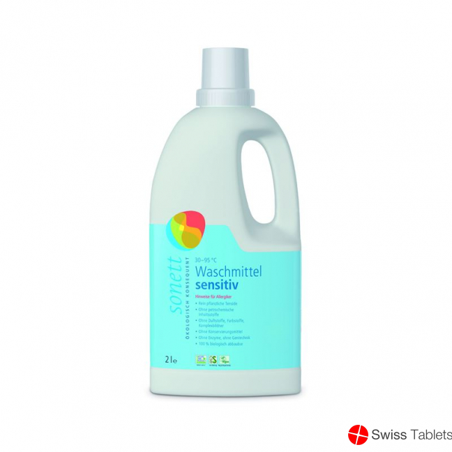 Sonnet sensitive detergent 30 ° C 95 ° Fl 2 according