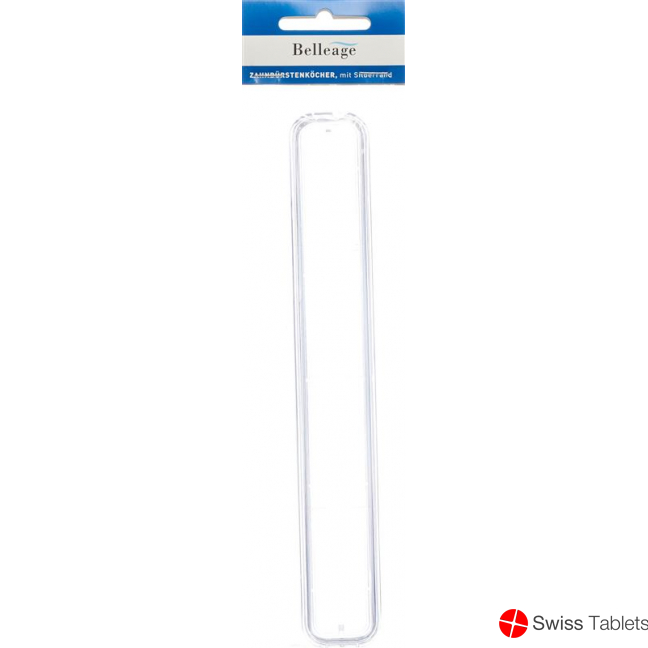Belleage Zahnbürstenkoecher Transparent buy online