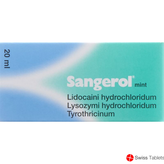 Sangerol dosing oral spray mint without sugar 20ml