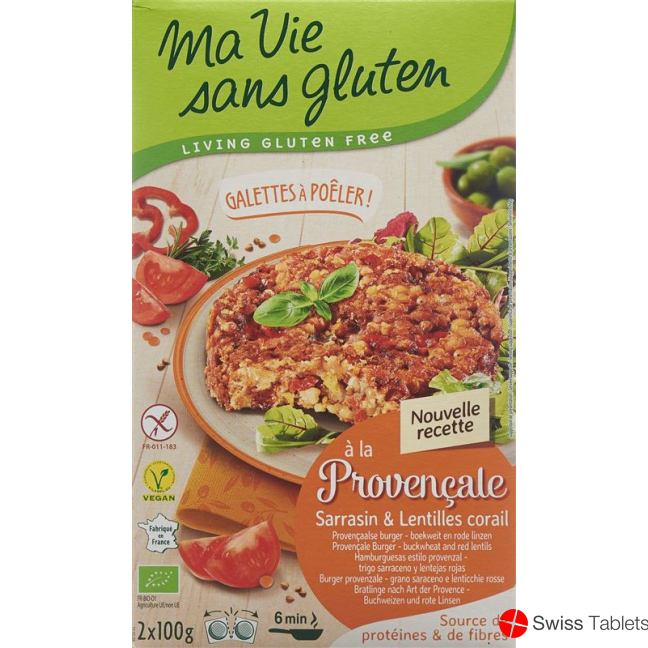 Ma Vie S Glut Bratlinge Tomat-Rot Linsen 2x 100g buy online