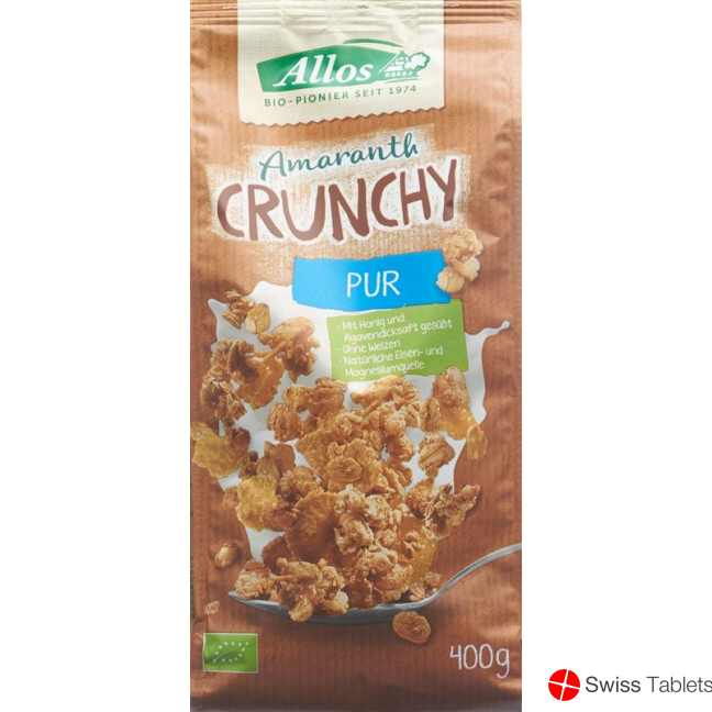 Allos Amaranth Crunchy Classic 400 g buy online