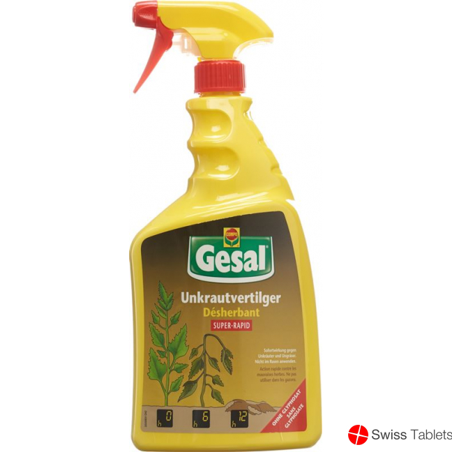 Gesal weed killer SUPER-RAPID RTU 1 lt