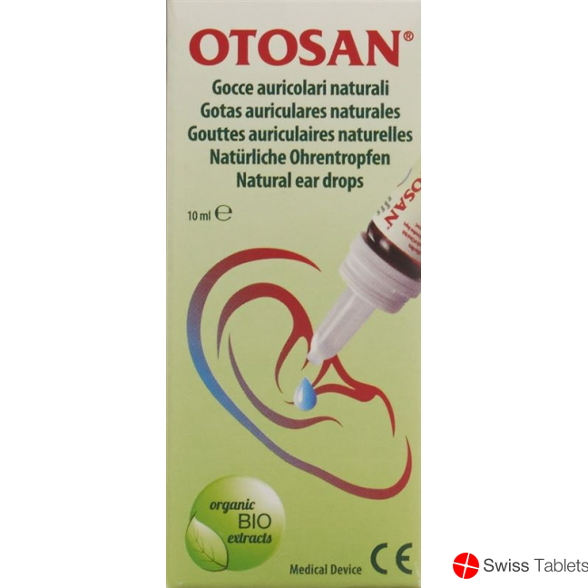 Otosan gocce auricolari naturali 10 ml buy online