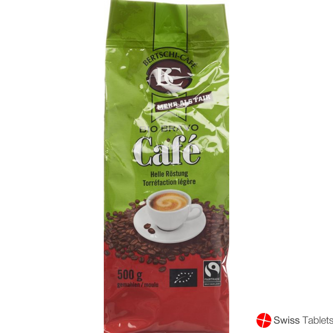 BC Cafe Bio Bravo coffee ground organic Fairtrade 500 g buy online