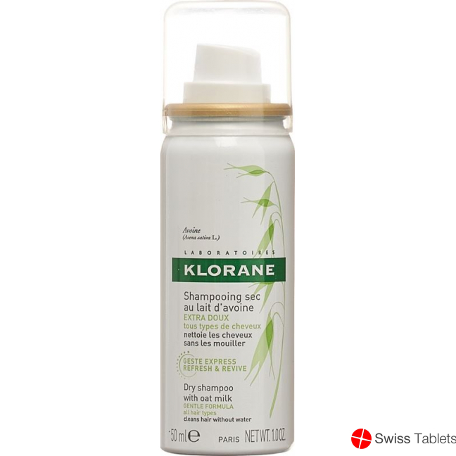 Klorane Mini Dry Shampoo Oat 50ml buy online