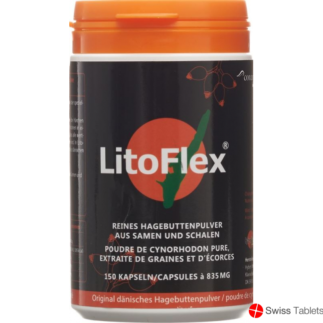 LitoFlex original Danish Hagen Butt powder Kaps 150 pcs
