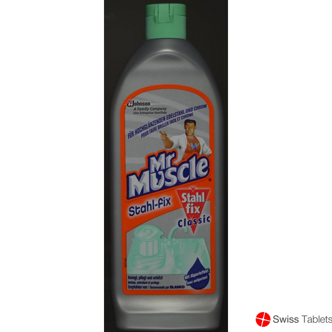 Mr Muscle chrome steel cleaner steel fixed 200 ml