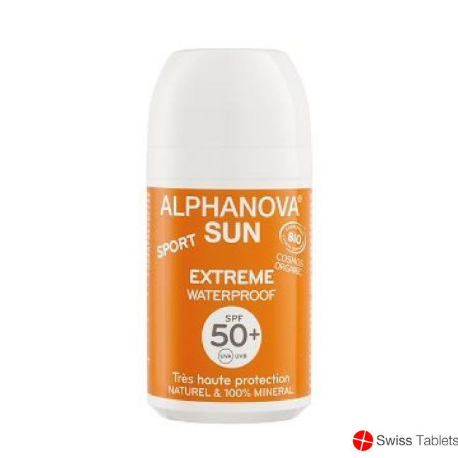 Alpha Nova SUN roll-on extreme sports Bio SPF50 + 50g