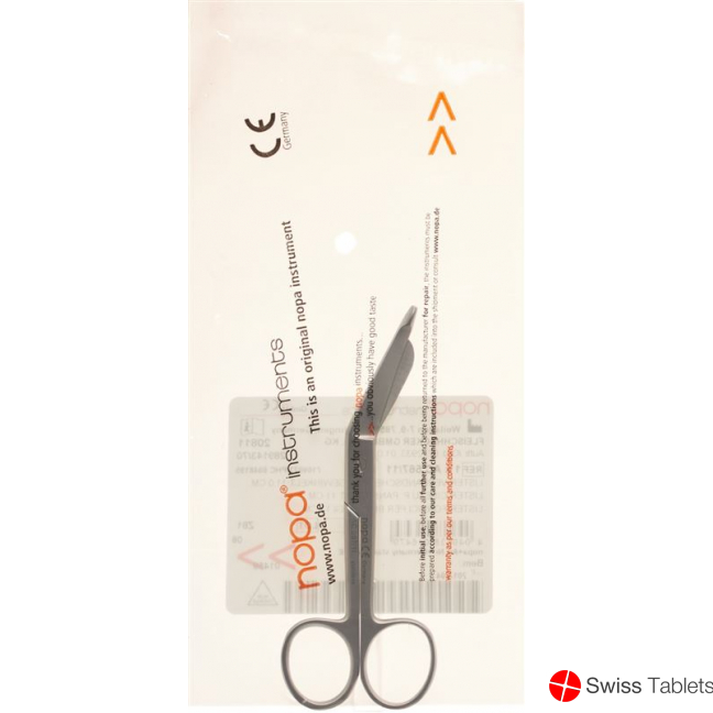 Nopa Lister Bandage Scissors 11cm Angled buy online