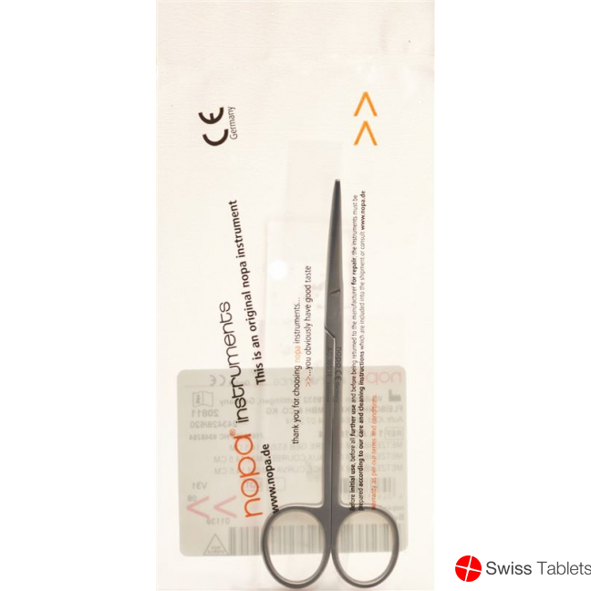 Nopa Metzenbaum scissors curved 14.5cm pc/pc buy online
