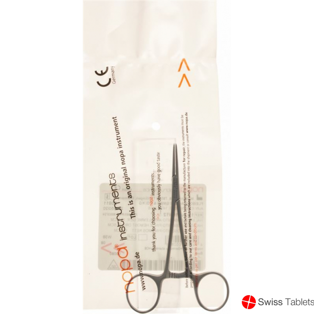 Nopa Artery Forceps Halsted Mosquito 12.5cm Straight buy online