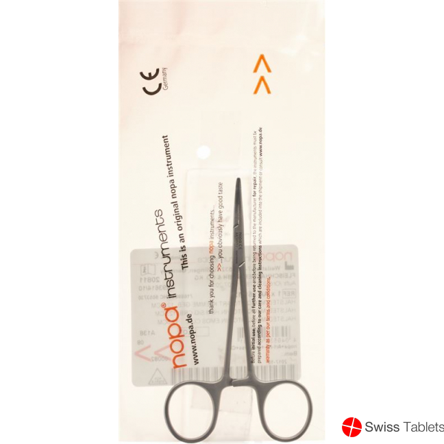 Nopa Artery Forceps Halsted Mosquito 12.5cm Curved buy online
