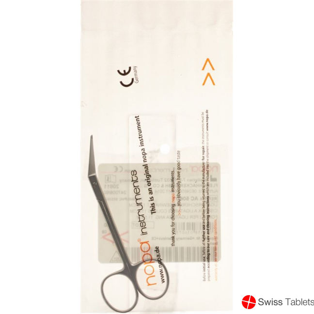 Nopa Ligature Scissors Angled 11.5cm buy online