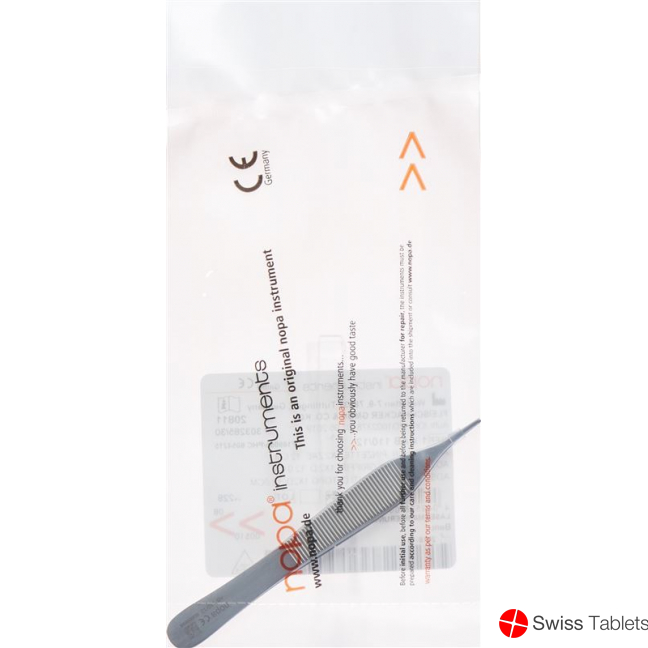 Nopa Tweezers Adson Surgical 12cm buy online
