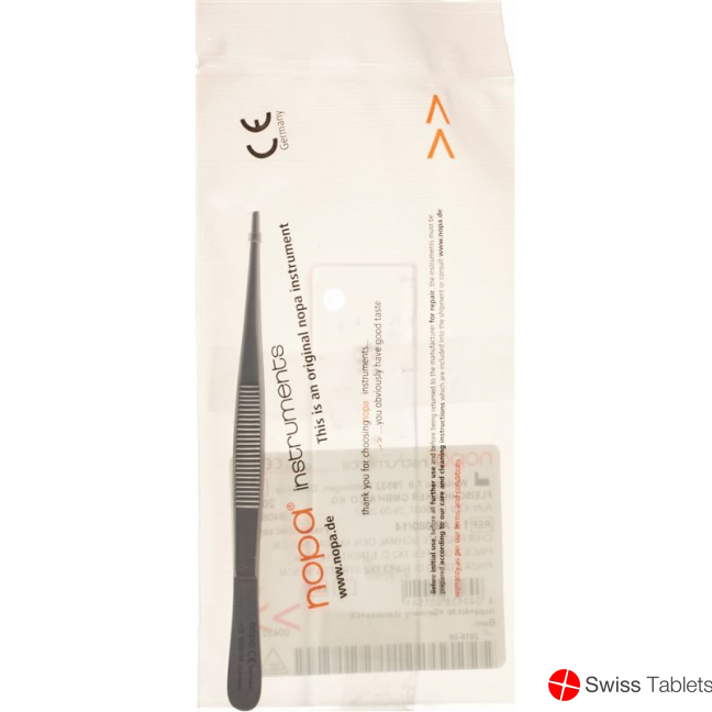 Nopa Tweezers Surgical Narrow 14.5cm buy online