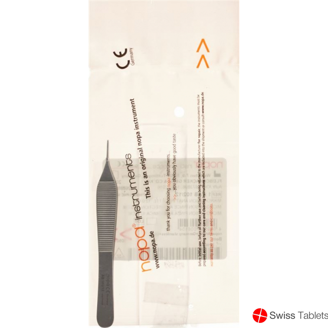 Nopa Tweezers Micro Adson Anatomical 12cm buy online