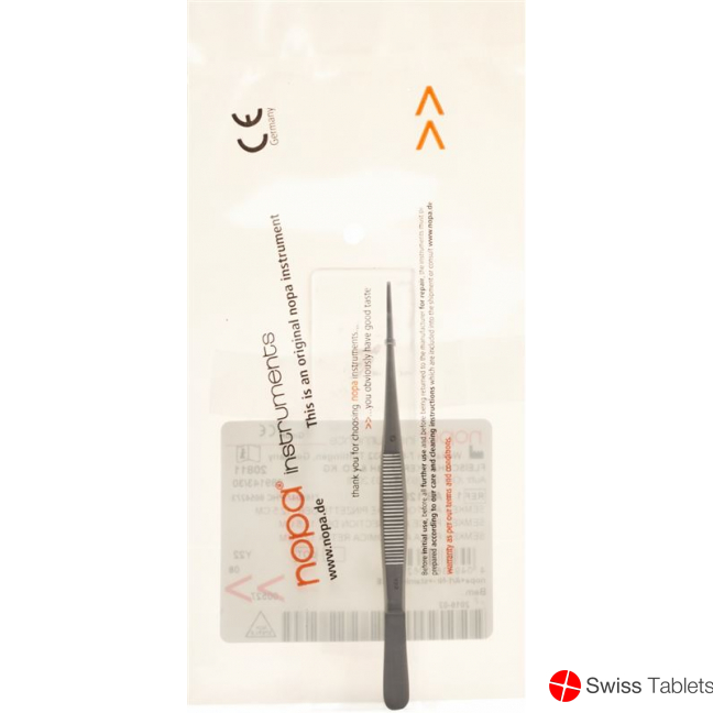 Nopa tweezers Semken anatomic 12.5cm buy online
