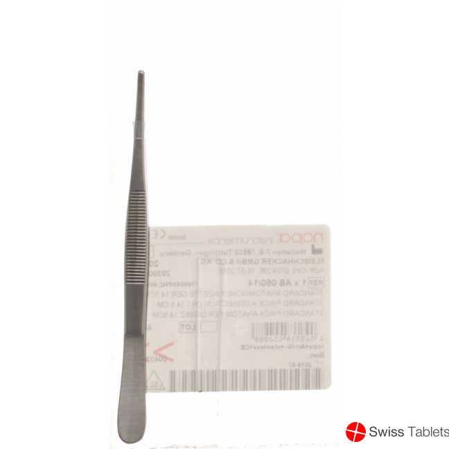 Nopa Tweezers Standard Anatomical 14.5cm buy online