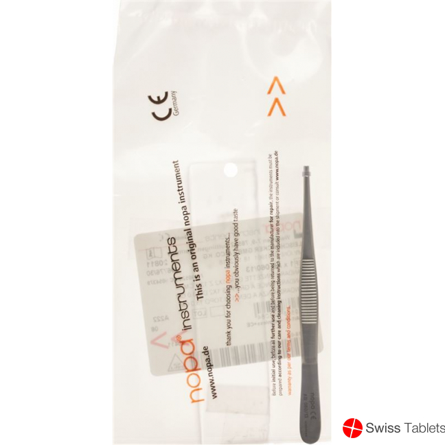 Nopa Tweezers Standard Surgical 13cm buy online