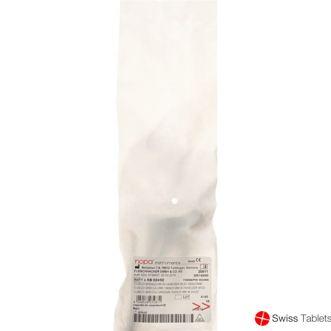 Nopa speculum Cusco Ch model 100x25mm buy online