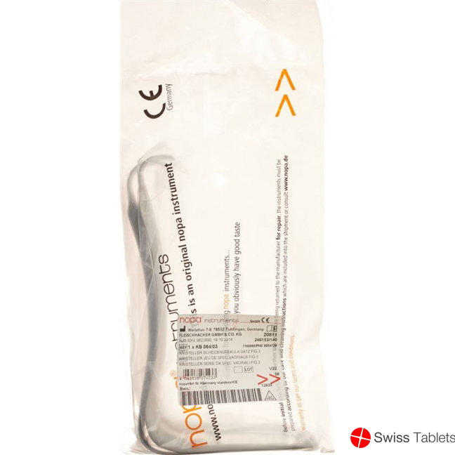 Nopa Spekulum Kristeller Grösse 3 115x32mm (satz) buy online