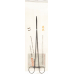 Nopa swab tongs Pelkmann curved 25cm buy online